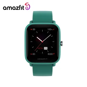 Horloges gerenoveerde machine Amazfit bip u smartwatch kleurdisplay sport tracking 5atm waterbestendig slimme horloge voor Android iOS -telefoon