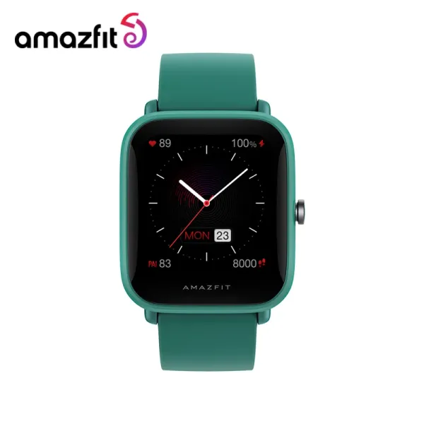 Montres REFUSIBUSE MACHINE Amazfit bip U Smartwatch Color Affichage Sport Tracking 5ATM Résistant à l'eau Smart Watch pour Android iOS Phone