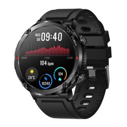Montres Montre intelligente robuste T30 Bluetooth appel hommes Sport bracelet surveillance de la santé Fitness Tracker 600mAh grande batterie Smartwatch