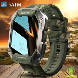 Bekijkt Sacosding 2022 Nieuwe Smart Watch Men IP68 5ATM waterdichte Outdoor Sports Fitness Tracker Health Monitor Smartwatch voor Android iOS