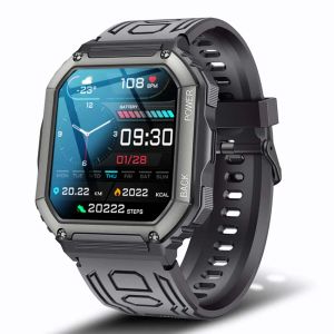 Regardez Senbono Smart Watch Men Big Battery Music Play Fiess Tracker Bluetooth Dial Call Sport Smartwatch Men pour iOS Android