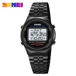 Montres Skmei Fashion Digital Movement Countdown Men Horloge Woards Watches Back Light Display Chrono étanche-bracelet Reloj Hombre