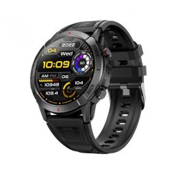 Regardez Smart Watch 2023 New Fashion Men Femmes Loissine Bluetooth Appeler imperméable Oxygène sanguin 466 * 466 Écran tactile complet Smart Watch NX10