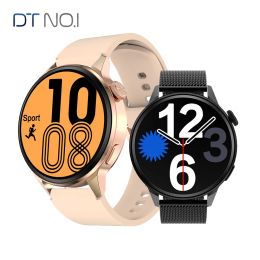 Regarde Smart Watch DT4 + ORIGINAL DT4 + Smart Watch NFC Fonction Bluetooth Call Ai Vocal Assistant Mot de passe sans fil ECG PPG Smartwatch