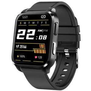 Regardez Smart Watch E90 Men ECG PPG 1.7 poucech Scree Sate Corps Température corporelle Health Monitor Women Smartwatch Sport Fitness Tracker