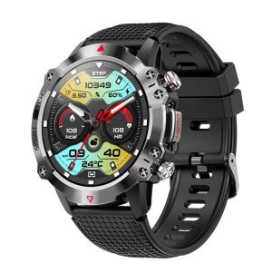 Montre Smart Watch KR10 Bluetooth Call Outdoor Sports Men Bracelet 450mAh Batter Battery Fitness Tracker Santé Surveillance Smartwatch