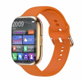 Regarde Smart Watch Man Smartwatch 2.2inch HD Bluetooth Call Game Game Voice Assistant Movement Locus Smartwatch pour Huawei Xiaomi Android