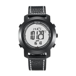 Montres Spovan montre de sport pour hommes boussole numérique altimètre baromètre thermomètre chronographe montre-bracelet étanche horloge Reloj Hombre