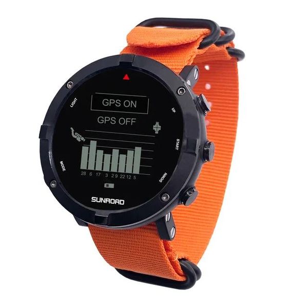 Relojes SUNROAD FR934 GPS + GLONASS + Beidou reloj inteligente rastreador GPS Fitness impermeable altímetro barómetro brújula reloj Digital Hombre