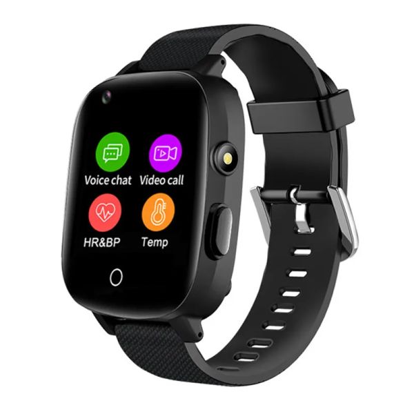 Relojes T5s Pro Smart Watch 4G Network para adultos mayores Smartwatch GPS Location Tracker Monitor Old Man SOS Wifi Locación de video