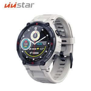 Bekijkt Vivistar nieuwe K22 K27 Sport Watch Message Push Smartwatch Men Hartslag Fitness Tracker Waterdicht Smart Watch voor Android iOS
