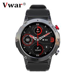 Montres VWAR Smart Watch Men Bluetooth appelez l'extérieur sport Smartwatch imperméable Tracker de fitness long Batterie de secours PK K22 T REX 2022