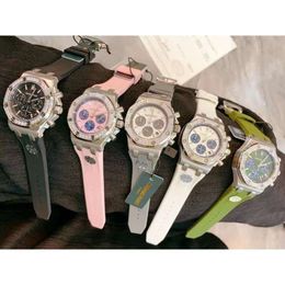 horloges watchbox horloges hoge kwaliteit down horloge luxe dames heren luxe buste Mechanicalaps ap luxe horloges met doos JT09 fantastische diamanten bezel ruaps ori