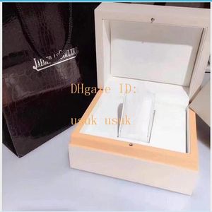 Montres boîtes blanches hommes dames pour cadeau MASTER Rectangle 1368420 1288420 boîte en bois originale avec certificat fourre-tout Bag255k