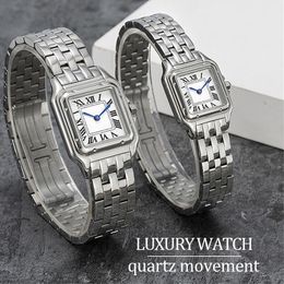 horloges dameswatch ontwerper horloges luxe horloge kwartsbeweging horloges 22 of 27 mm twee maten casual roestvrijstalen gouden horlogestrap klassieker panthere horloges