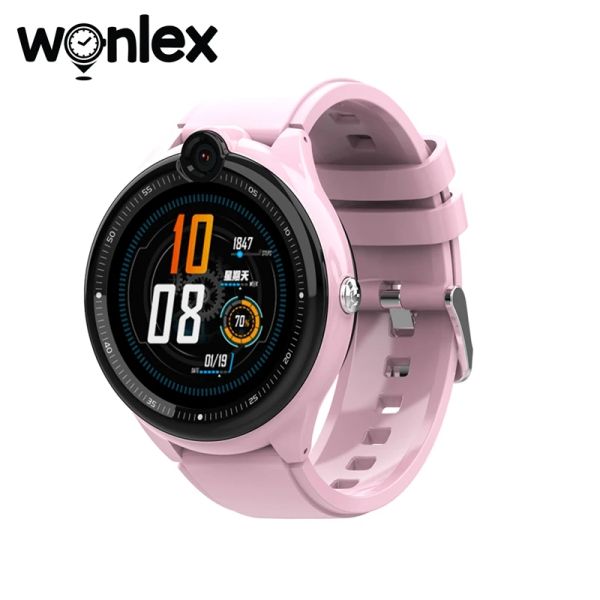 Relojes Wonlex Smart Watch Smarting Kids GPS Location Tracker Camera KT26 4G Wifi Video llamadas de videos Intercom Student SOS Antilost Watches