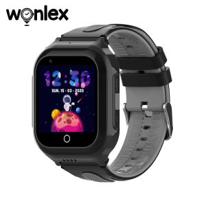 Bekijkt Wonlex smartwatches 4G Kids School Locatie GPStracker Smart Video Camera KT24S Simcard SOS Clock Baby Waterdichte GPS -horloge