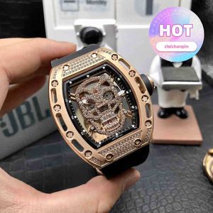horloges polshorloge ontwerper Luxe heren mechanisch horloge Volautomatisch All Over the Sky Star Diamond uitgehold skelet P Topkwaliteit