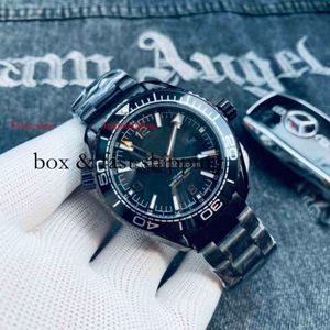Horloges Polshorloge Luxe designer heren zwart horloge Deville Limited Edition 316l roestvrij staal Automatisch mechanisch Designer Es pols montredelu