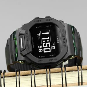 Montres sur les bracelets G-Shock GBD-200U-19 Classic Square Outdoor Light Bluetooth Imperping Watch