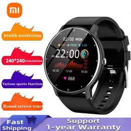 Montres Xiao mi nouveau 2022 hommes Smartwatch femmes étanche fréquence cardiaque Fitness hommes exercice Smartwatch iPhone Android Xiaomi Huawei