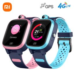 Montres Xiaomi 4G Kids Child Smartwatch GPS WiFi Camera Video Call SOS Call Tracker Smart Watch Smart Watch For Kids Baby Safe Tracker