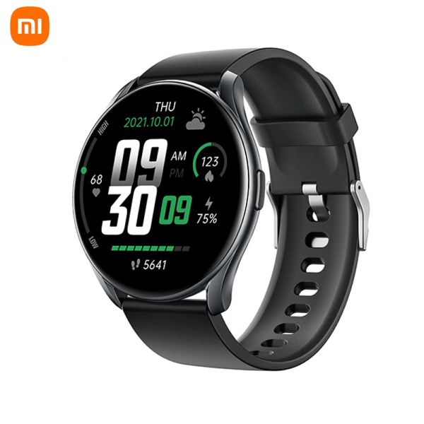 Relojes Xiaomi GTR1 Reloj inteligente para hombres Bluetooth Llamada Dial Monitor de ritmo cardíaco Rastreador de ejercicios Deporte Reloj inteligente resistente al agua para Samsung Huawe