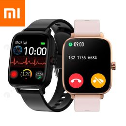 Bekijkt Xiaomi I13 Smart Watch Men Antwoord Call Full Touch Fitness Tracker Smartwatch Dames Waterdicht weer voor Android iOS -telefoon