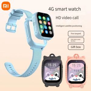 Bekijkt Xiaomi Mijia 4G Smart Watch Children Bekijk GPS Track Video Call Camera SOS Waterdichte Monitor Locatie LBS Tracker Smartwatch