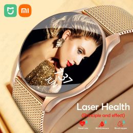 Relojes Xiaomi Mijia Heart Watch Smart Watch Women AMOLED 466*466 Pantalla siempre mostrando reloj Bluetooth de alta calidad reloj inteligente
