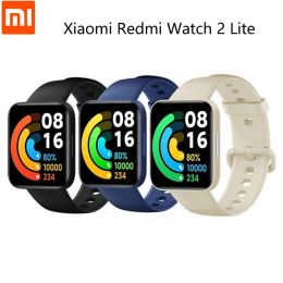 Montres Xiaomi Redmi Watch 2 Lite Smart Watch Bluetooth MI Band 1,55 pouce HD GPS Blood Oxygen Sport Bracelet Smartwatch