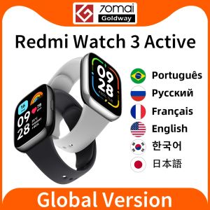 Montres Xiaomi Redmi Watch 3 Version globale active Smartwatch 1.83 '' Affichage LCD Bluetooth Téléphone 12 jours Batterie Blood Oxygen 5ATM