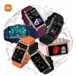 Montres Xiaomi Femmes Smart Watch Bracelet Exercice Girl Pression de l'hypertension Cadre cardiaque IP68 Smart-Wames Smartwatch pour les dames imperméables pour téléphonie intelligente