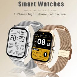 Montres Y13 Smart Watch Multifonctionnel Compègne d'écran tactile complet BT BT appelant Sports Fitness Smart Wristwatch pour iOS