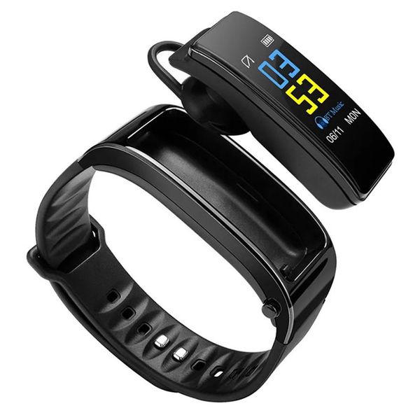 Montres Y3S Smart Band Bracelet Parler Bracelet Fitness Tracker Moniteur de Fréquence Cardiaque Bluetooth Écouteur Smart Band Y3 Plus Pour IOS Android