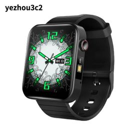 Montres YEZHOU2 montre intelligente à écran tactile Bluetooth avec appel de la température corporelle compteur de fréquence cardiaque étape avec lampe de poche multifonctionnelle Spo