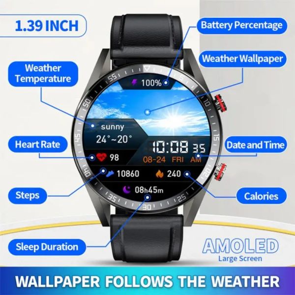 Relojes Z18 reloj inteligente táctil de pantalla completa siempre muestra la hora Bluetooth llamada música Local reloj inteligente para teléfono Huawei Xiaomi