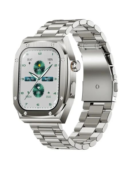 Relojes Z79 Max Smart Watch 2.1 pulgadas IPS de pantalla grande Men Buletooth Llamada Compass Monitoreo de frecuencia cardíaca AI Women Sport Smartwatch