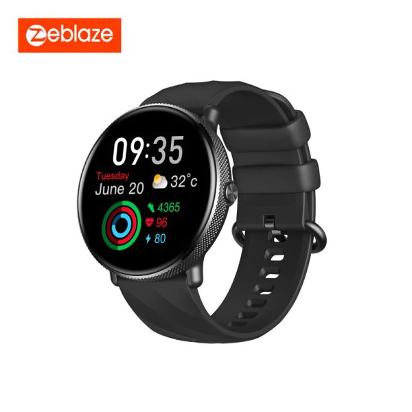 Montres Zeblaze GTR 3 PRO VOCAT CALLAGE AMOLED Affichage Smart Watch 316L Smartwatch de bien-être en acier inoxydable pour les hommes
