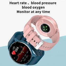 Horloges ZL02D Smart polshorloge Multifunctioneel gezondheidsmonitoring Volledig touchscreen Mode hartslagmeter Smart polshorloge