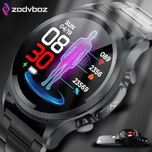 Montres ZODVBOZ ECG Smart Watch Men Traitement laser Temperature Température de la santé Santé Patche de poitrine Sébranche cardiaque Smartwatch Femmes