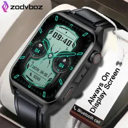 ZODVBOZ Smart Watch Heren 1,78 inch Alwayson Weergavetijd Aangepast antwoord HD Oproephorloge voor dames Waterdichte smartwatch voor Xiaomi