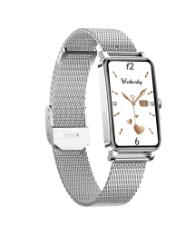 Relojes ZX19 Smart Watch Girl Ladies Sports Fitness Winterband Smartwatch Smartports Modo rastreador Velocidad cardíaca Monitoreo de presión arterial