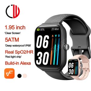 Bekijkt ZzySmart IDW16 Smart Watches for Men Women Bluetooth Oproep