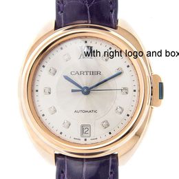 Montre Gold Watch Men Femmes Key Rose Luxury poignet Automatic Womens Quartz D0ge