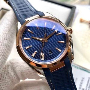 Relojes para hombre Reloj de pulsera deportivo clásico Relojes de pulsera impermeables Cronómetro de 41 mm Relojes de moda automáticos mecánicos de acero inoxidable