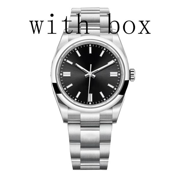 Watchsc tank u1factory reloj azul/negro reloj 36mm41mm reloj de diseño automático para hombre reloj de lujo zafiro 904L reloj de acero inoxidable reloj de dotación reloj de fusión