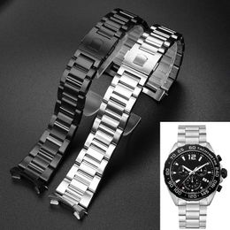 Bracelet de montre pour la série Calera Bracelet en acier inoxydable hommes Bracelet de montre 22mm 24mm accessoires de montre bande chaîne de montre solide 240311