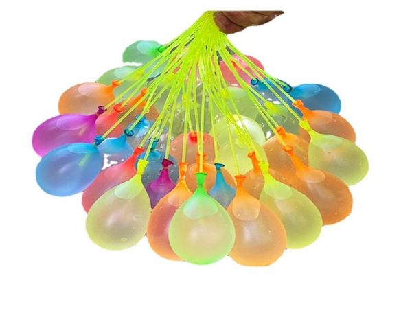 Bombas de agua Decoración de globos Globos de látex mágicos Niños increíbles Suministros para juegos de guerra de agua Niños Verano Fiesta en la playa al aire libre Juguetes Birth9965284