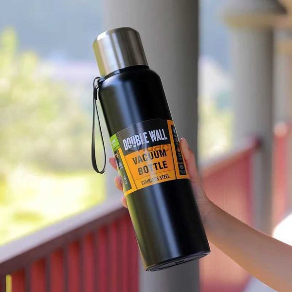 Bouteille d'eau 500/750/1000/1500 ml Thermo pour thé grande capacité tasse isolée Style Sports de plein air Thermos flacon à vide Portable YQ240110